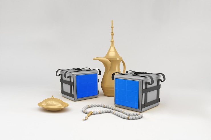 PSD gratuito modello di consegna eid