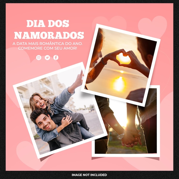PSD gratuito modello di post social media di san valentino