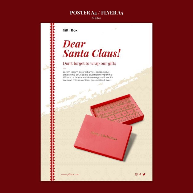Modello di progettazione del manifesto postale