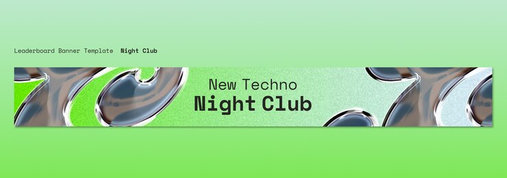 PSD gratuito modello di progettazione del night club