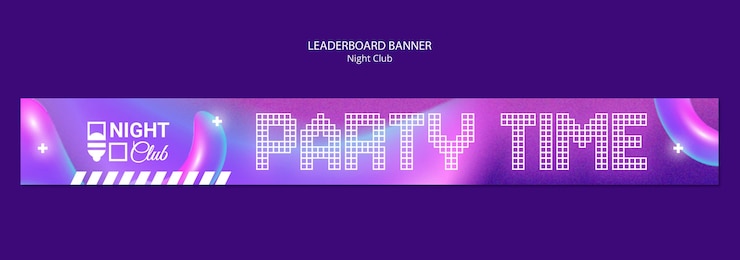 PSD gratuito modello di progettazione del night club