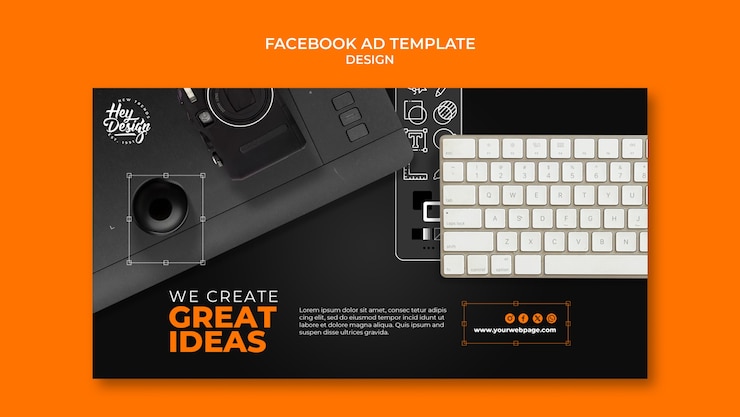 PSD gratuito modello di progettazione grafica