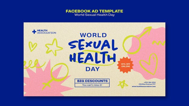 Modello facebook della giornata mondiale della salute sessuale