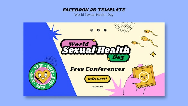 Modello facebook della giornata mondiale della salute sessuale