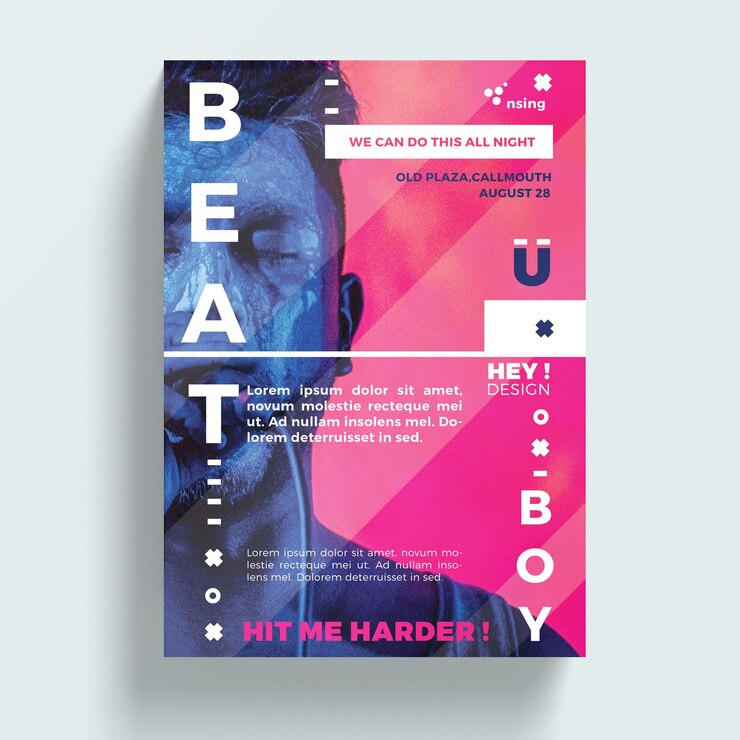 PSD gratuito modello flyer creativo