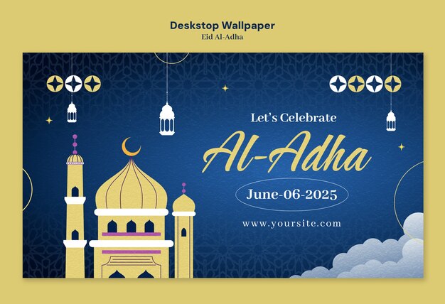 Modello per la celebrazione di Eid al-Adha