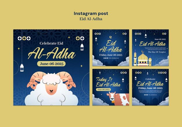 Modello per la celebrazione di Eid al-Adha