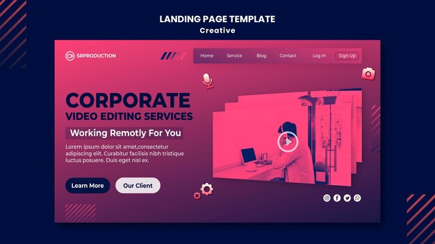 Modello web di editing video