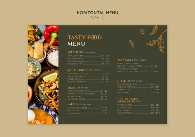 Modelo de servicio de comedor