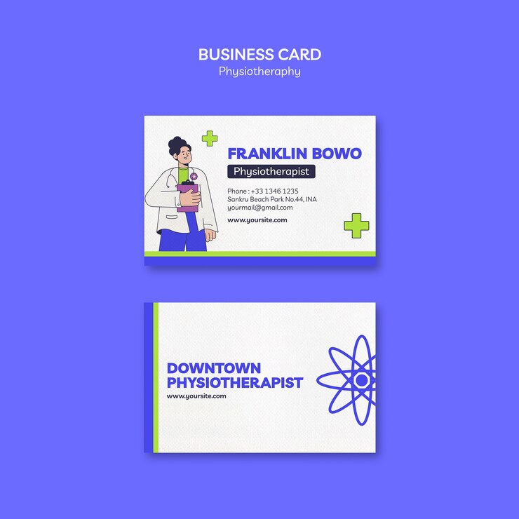 PSD gratuito modelo de tratamiento de fisioterapia