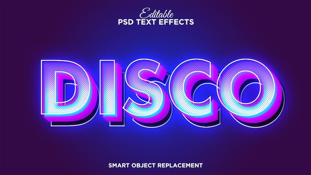 Gratis PSD modern laagteksteffect. bewerkbaar neon teksteffect