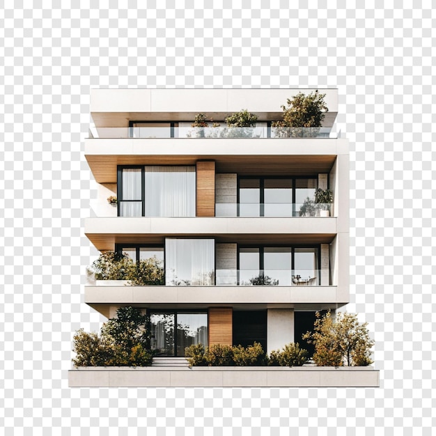 Moderne appartementenontwerp Hedendaagse architectuur