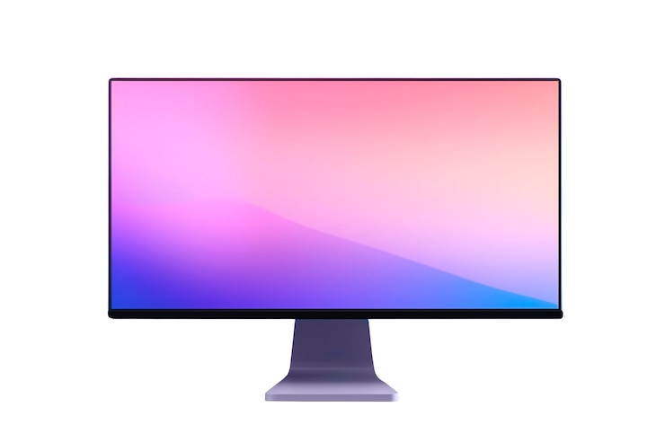 Gratis PSD moderne tv geïsoleerd