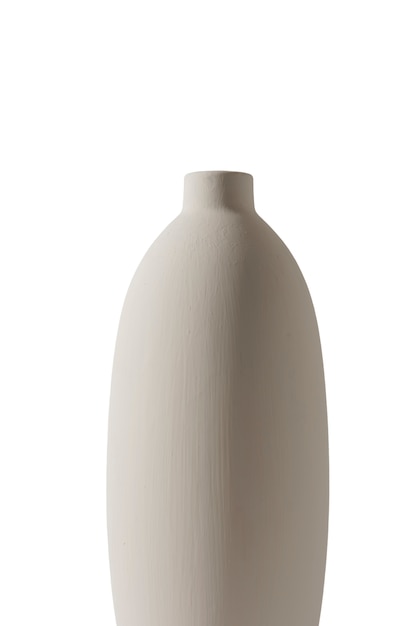 Moderne vaas met een zachte esthetiek