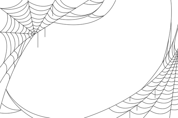 Monocromo de telaraña