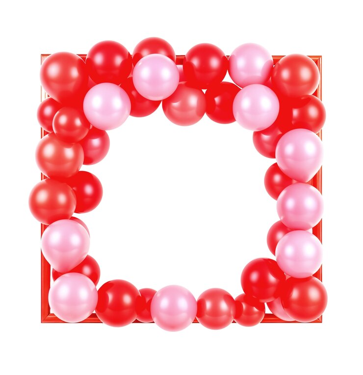 PSD gratuito un montón de globos flotantes aislados