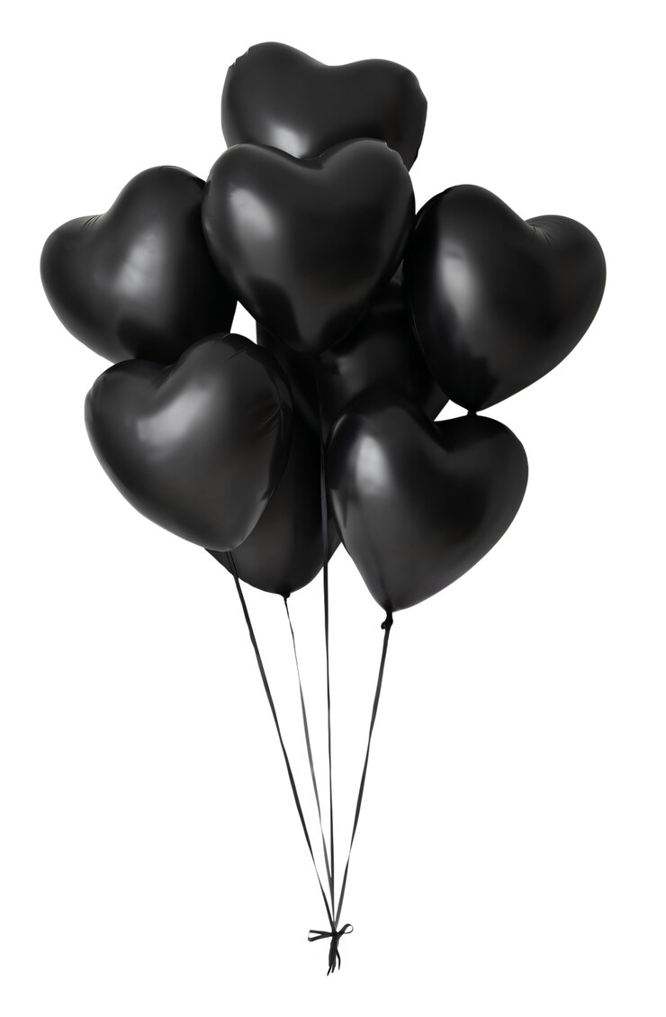 PSD gratuito un montón de globos flotantes aislados