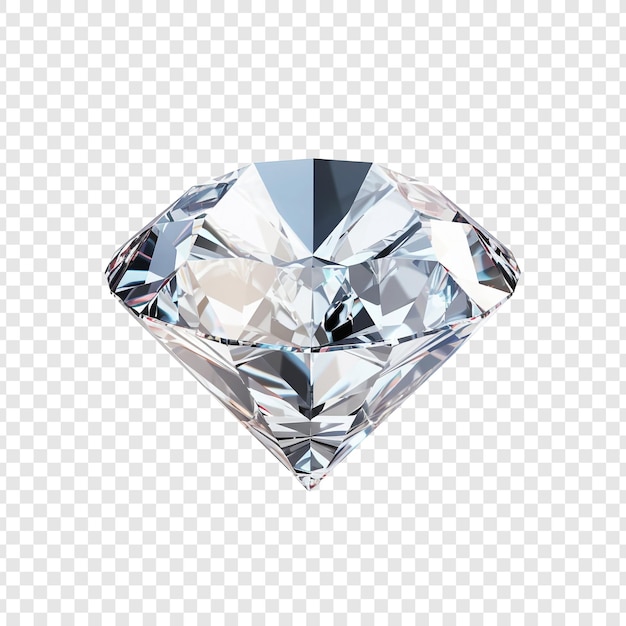 Gratis PSD mooie diamant geïsoleerd op transparante achtergrond