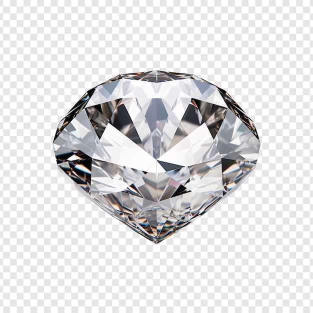 Gratis PSD mooie diamant geïsoleerd op transparante achtergrond