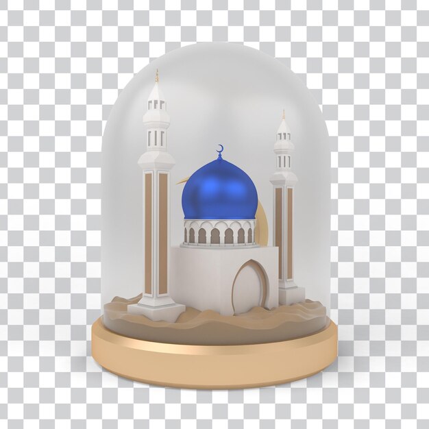 Moschea e minareto del Ramadan