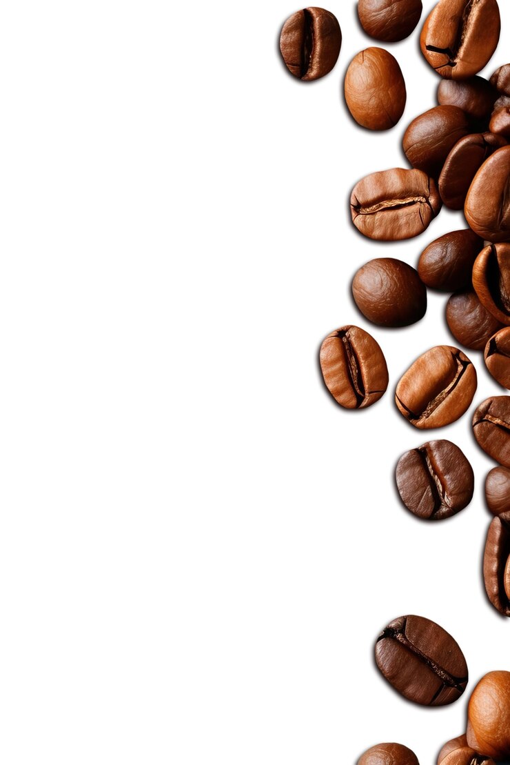 Gratis PSD motiefontwerp van koffiebonen