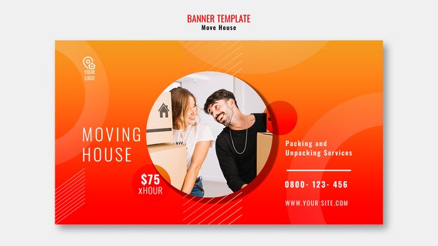 Mover plantilla de banner de casa