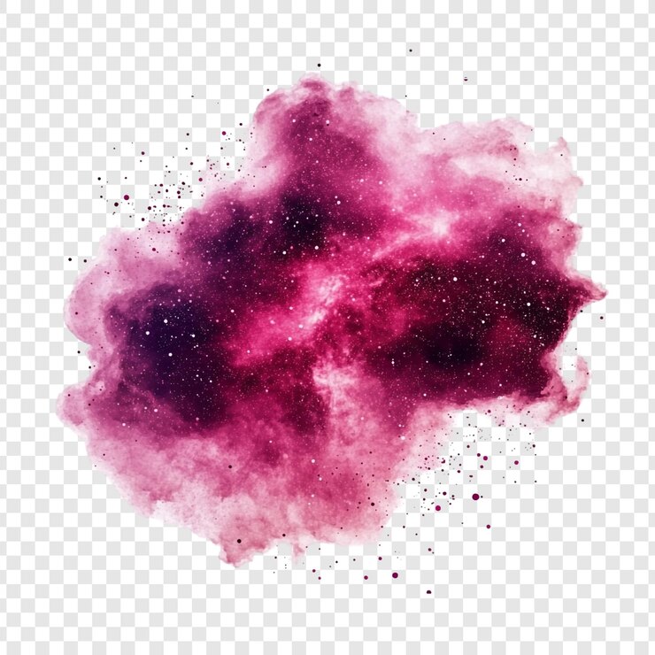 PSD gratuito nebulosa cosmica una galassia ad acquerello