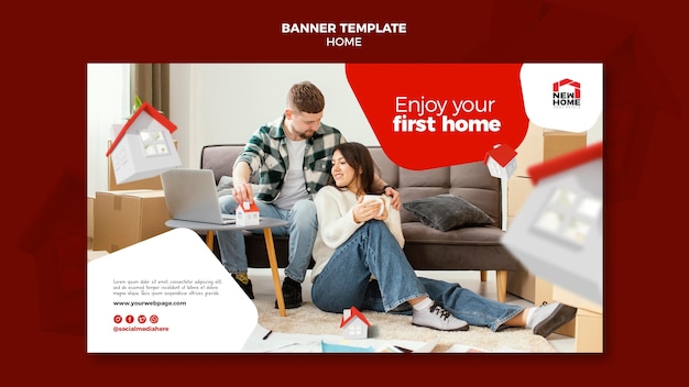 Nieuw huisbannermalplaatje