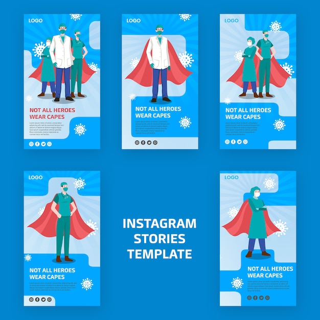 No todos los héroes son historias de instagram de capas