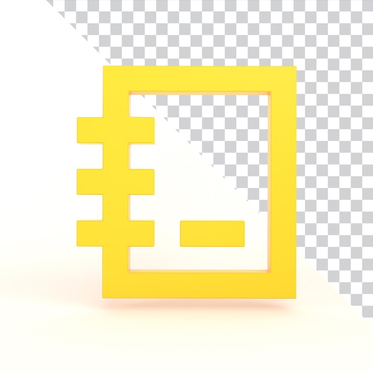 PSD Gratis notebook icon perspective side