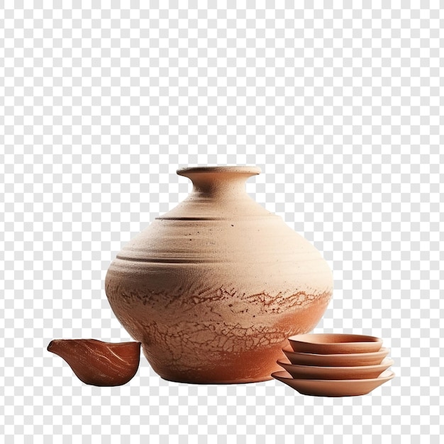 PSD gratuito obras de cerámica y cerámica aisladas sobre un fondo transparente