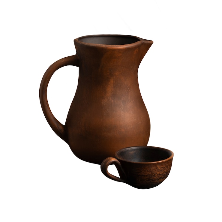 PSD gratuito oggetti di ceramica isolati