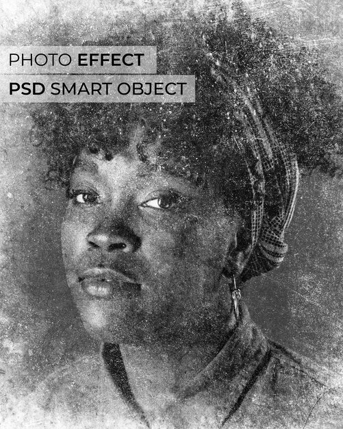 Ontwerp met grunge-foto-effect