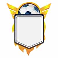 Gratis PSD ontwerp van een voetbalframe