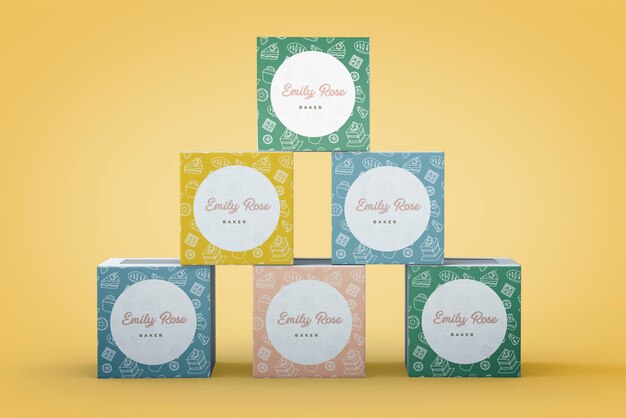 Download Copyspace mockup con cupcake | PSD Gratis