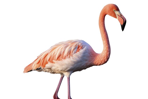 Pájaro flamenco aislado