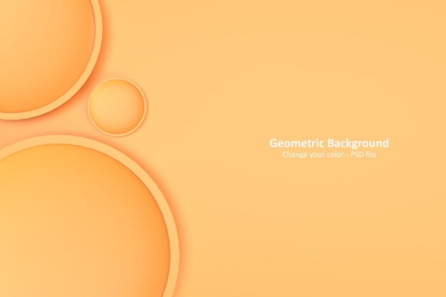 Papel tapiz de fondo colorido con formas geométricas 3d mínimas