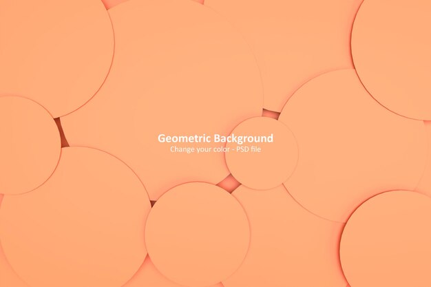 Papel tapiz de fondo colorido con formas geométricas 3d mínimas