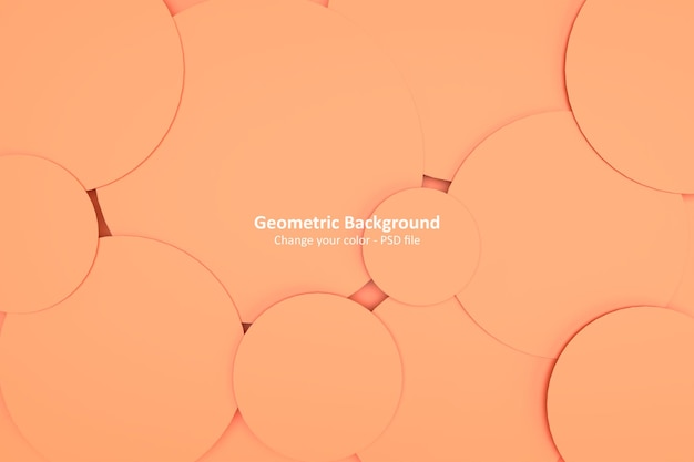 Papel tapiz de fondo colorido con formas geométricas 3d mínimas