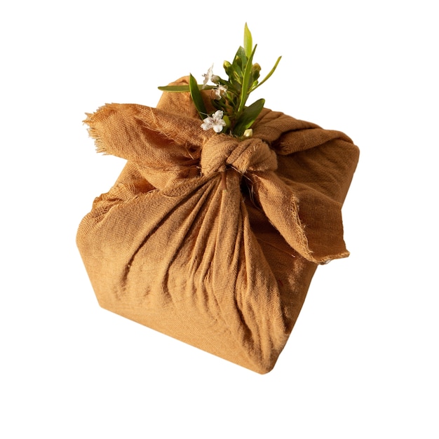 El paquete de Furoshiki es una naturaleza muerta.