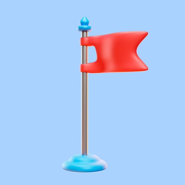 Paquete de iconos de bandera roja de videojuegos