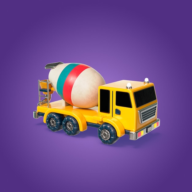 El paquete de iconos de camiones 3D
