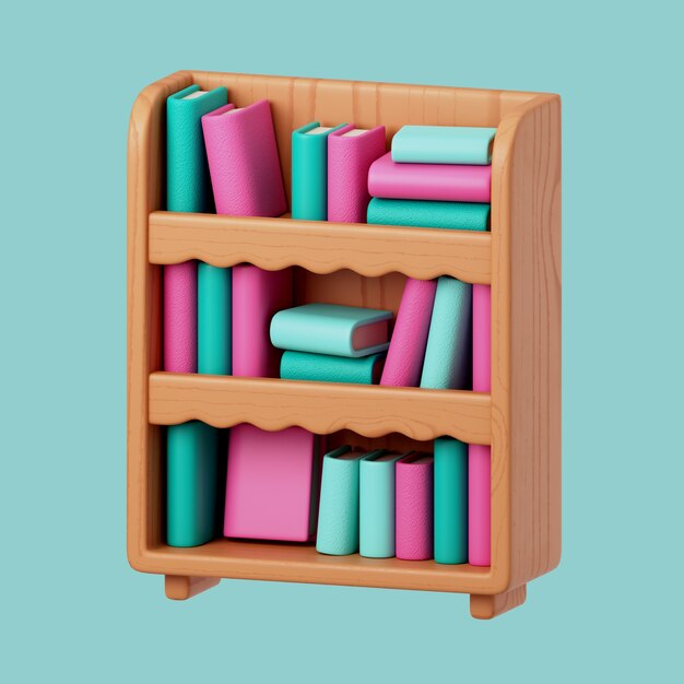 El paquete de iconos de la librería