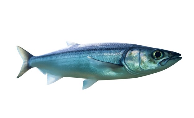 Peces que nadan aislados