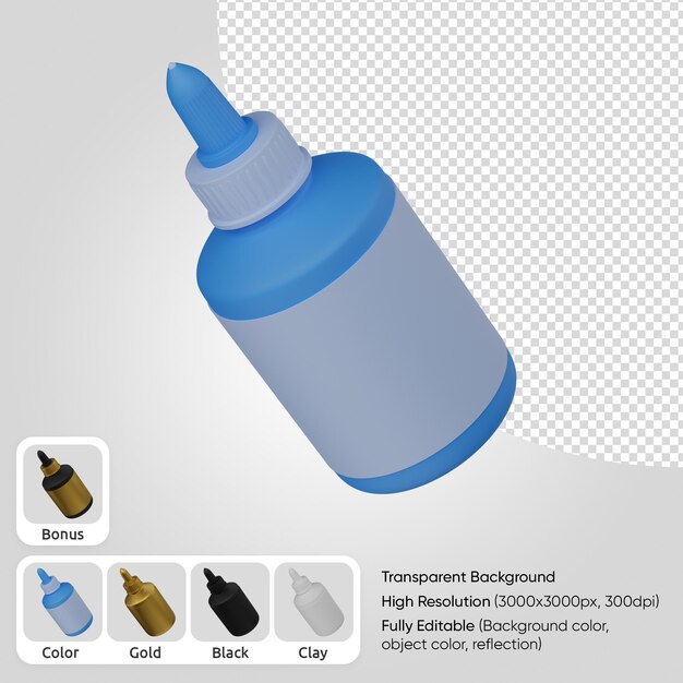 pegamento 3d
