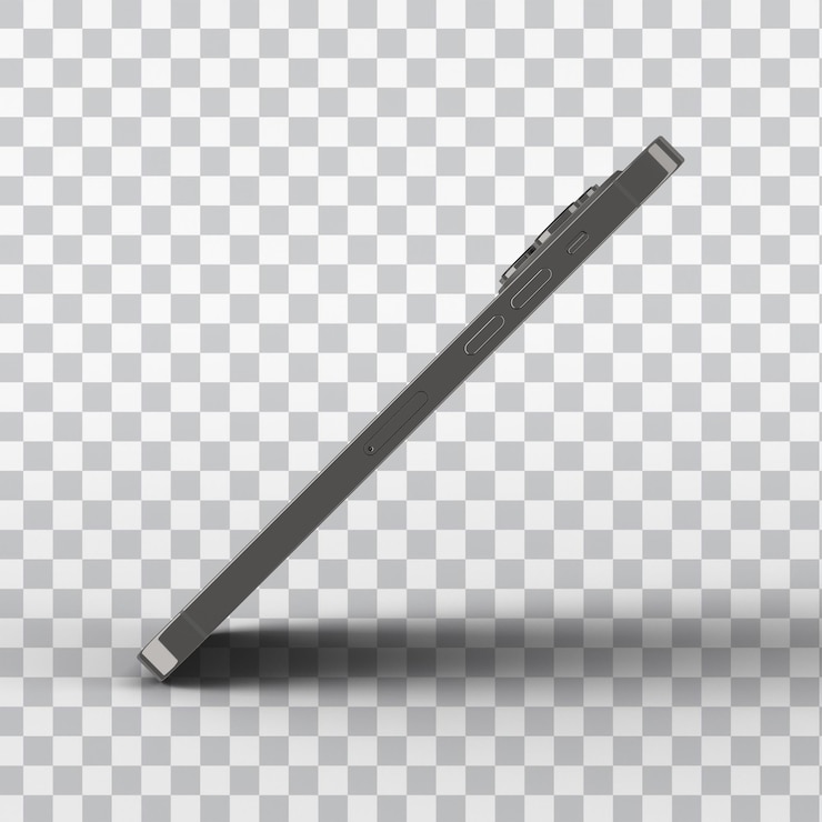 PSD Gratis phone 14 side view