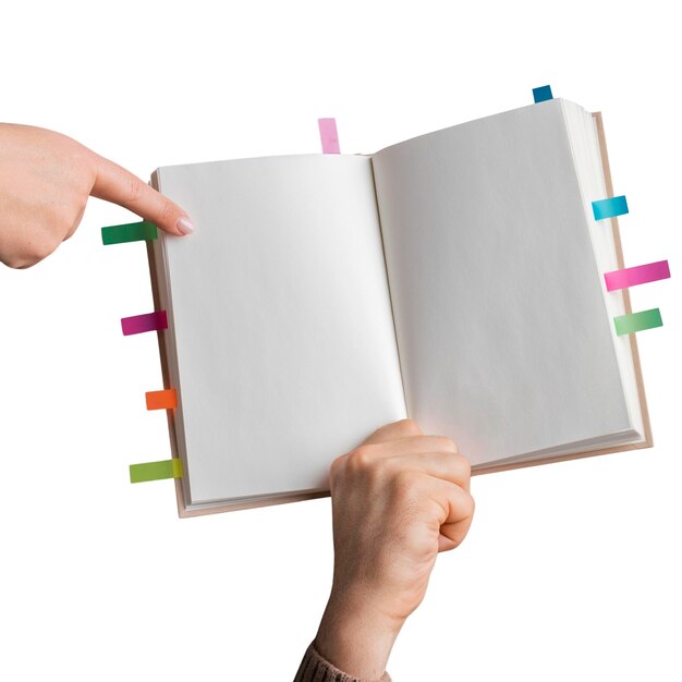 Una pila de libros aislados