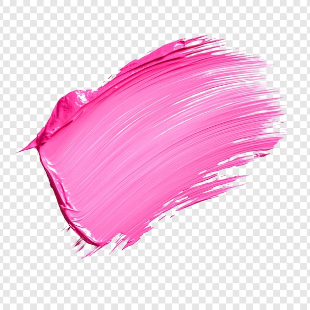 Pintura rosa vibrante trazo de arte abstracto de fondo