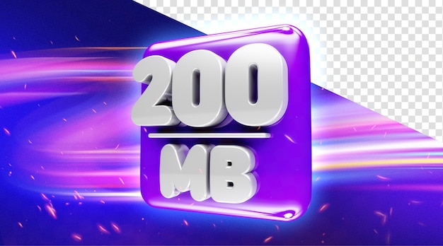 plan de velocidad de conexión a Internet números 3D