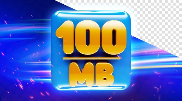 plan de velocidad de conexión a Internet números 3D
